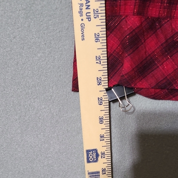 VICTORIA'S SECRET Women's Red Plaid Pajama Pants Drawstring Waist - Size‎ XL - Picture 6 of 7